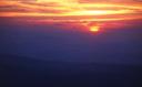 Final glimpse of the setting sun.